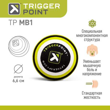 Массажный мяч Trigger Point MB1, 6,6 см