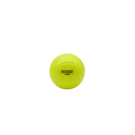 Мяч для пилатеса Gravity, 0.5 кг, желтый