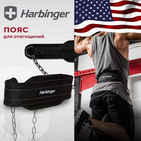 Пояс для отягощений Harbinger Gunmetal