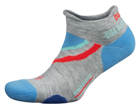 Носки для бега Balega UltraGlide с защитой от натирания кожи и образования потертостей, серо-голубые